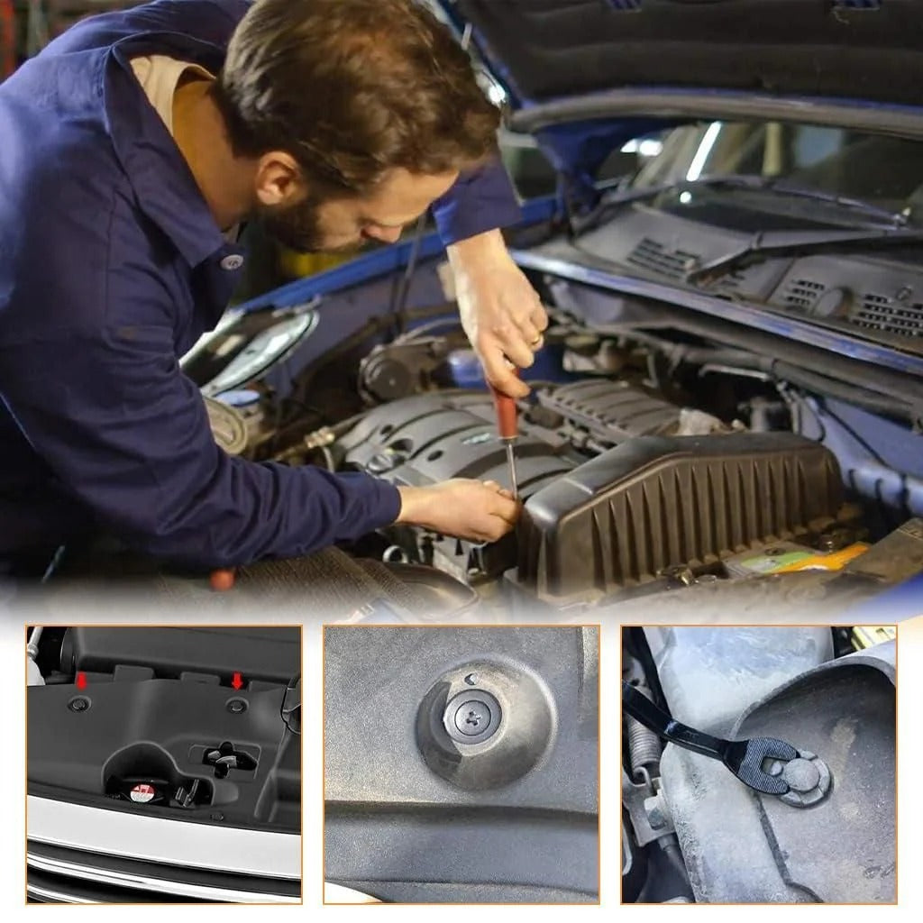 Clips de serrage universels pour vis d'expansion (ACHETEZ 100 PIÈCES)