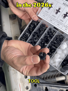 Clips de serrage universels pour vis d'expansion (ACHETEZ 100 PIÈCES)