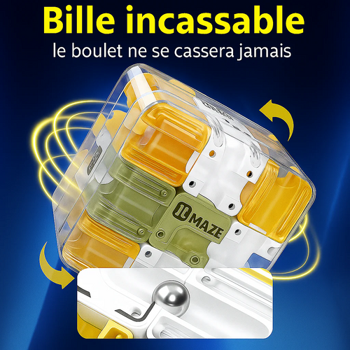 Le cube labyrinthe 3D - qui transforme la logique en plaisir™